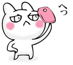 Rabbit and SUMAHO sticker #11308988