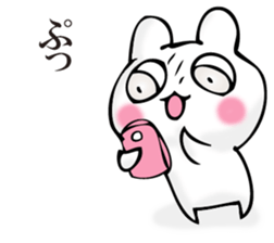 Rabbit and SUMAHO sticker #11308998