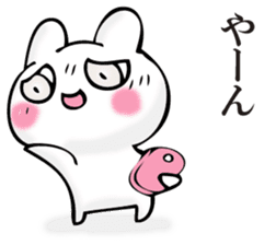 Rabbit and SUMAHO sticker #11309003