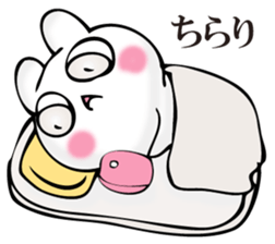 Rabbit and SUMAHO sticker #11309007