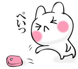 Rabbit and SUMAHO sticker #11309010