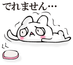 Rabbit and SUMAHO sticker #11309011