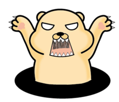 Belian bear2 sticker #11309573