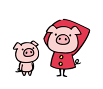 Do your best. Pig hood sticker #11309774