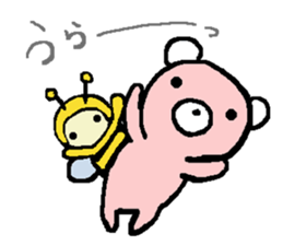 A little honey bee sticker 2 sticker #11309820