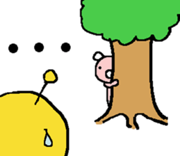 A little honey bee sticker 2 sticker #11309824