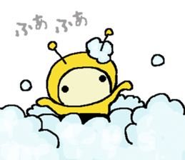 A little honey bee sticker 2 sticker #11309843