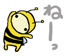 A little honey bee sticker 2 sticker #11309854