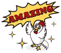 Amazing Chicken (English) sticker #11310123