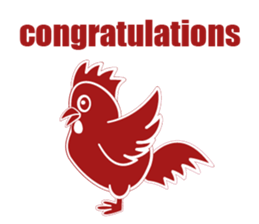 Amazing Chicken (English) sticker #11310135