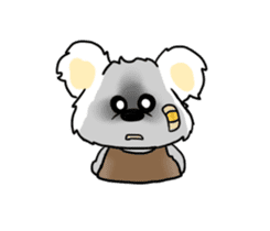Bear to tell the words sticker #11310161