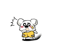 Bear to tell the words sticker #11310171