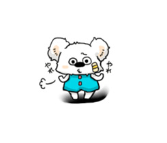 Bear to tell the words sticker #11310172