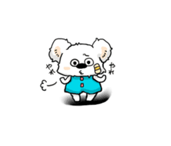 Bear to tell the words sticker #11310172