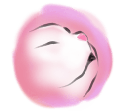 Yuki of the white cat sticker #11310323