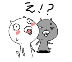 Cute three cats. sticker #11310922