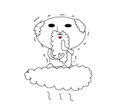 kokeshi man sticker #11311467