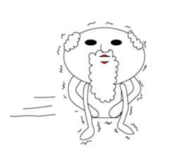 kokeshi man sticker #11311486