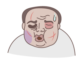 Seafood daddy sticker #11312027