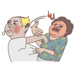 Seafood daddy sticker #11312029