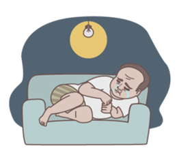 Seafood daddy sticker #11312036