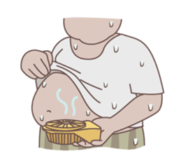 Seafood daddy sticker #11312038