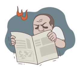 Seafood daddy sticker #11312039