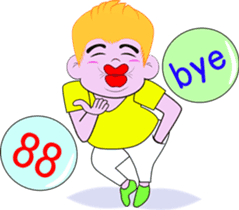 Monkey Jupiter-Lifesty sticker #11312501