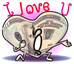 The Money Family - Part III: US Dollar sticker #11312898