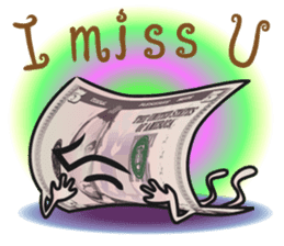 The Money Family - Part III: US Dollar sticker #11312900