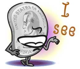 The Money Family - Part III: US Dollar sticker #11312906