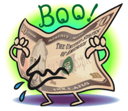 The Money Family - Part III: US Dollar sticker #11312912