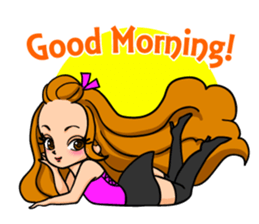 Ms.Pompadour sticker #11312937