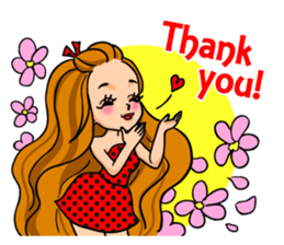 Ms.Pompadour sticker #11312941