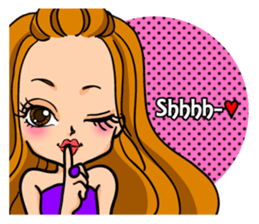 Ms.Pompadour sticker #11312953