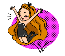 Ms.Pompadour sticker #11312956