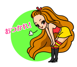 Ms.Pompadour sticker #11312958