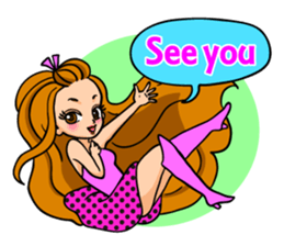 Ms.Pompadour sticker #11312960