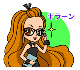 Ms.Pompadour sticker #11312961