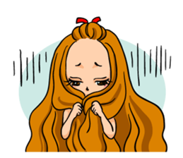 Ms.Pompadour sticker #11312968