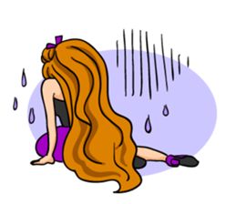 Ms.Pompadour sticker #11312969