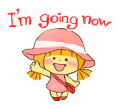 Hello! Cute Girl sticker #11313148