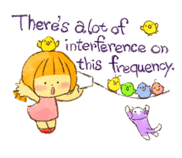 Hello! Cute Girl sticker #11313154