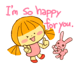 Hello! Cute Girl sticker #11313166