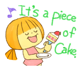 Hello! Cute Girl sticker #11313171