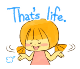 Hello! Cute Girl sticker #11313172