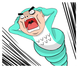 Life is struggle - trouble sticker #11313346