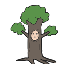 Life is struggle - trouble sticker #11313355