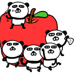 It is the panda.Panda-ish? 16 many many