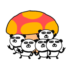 It is the panda.Panda-ish? 16 many many sticker #11313506